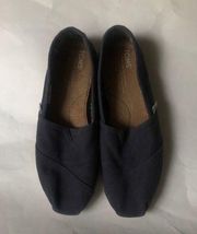 Toms  Canvas Slip-on flat shoes Size W6.5