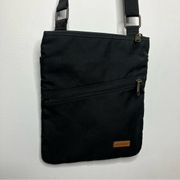 Eddie Bauer nylon crossbody bag black