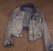 Distressed Jean Jacket 