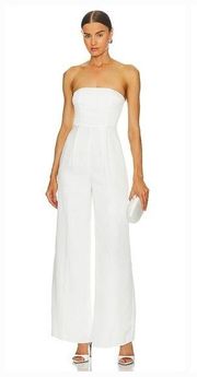 Lovers and Friends Cambri Jumpsuit in Ivory White