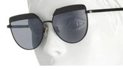 SMNY A Steve Madden Brand Cat Eyed Sunglasses Black