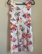 Chaps floral dress