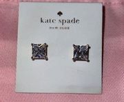 Kate Spade Gold and Cubic Zirconia Stud Earrings