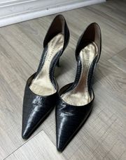 Pointed Toe Black Heels