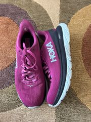 Hoka One One Pro Fly Mach 4 Running Sneakers Festival Fuchsia Black Women’s 8.5B