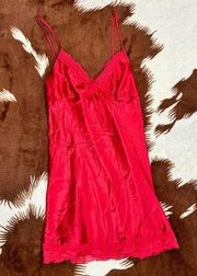 Victoria’s Secret Red Slip Nightie