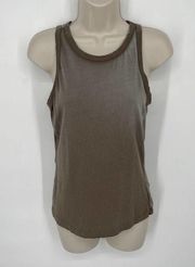 Cotton Citizen NEW Women's Lightweight Tank Top Faded Look Size S Brown