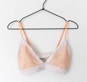 ACACIA Mesh Triangle Bikini Top