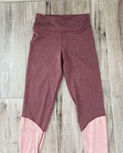 Live Love Dream Pink Color Block Legging