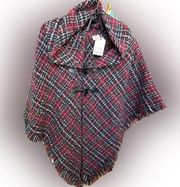 NWT St. John’s Bay Plaid Shawl