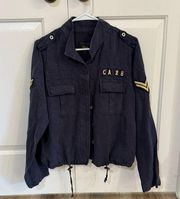 RAILS Maverick Military Jacket Navy Blue Size S