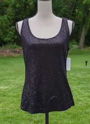 NWT New York & Co Sequin Front Tank Top