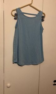 Colombia Sportswear Company Women’s Medium Sleeveless Blue Color Top