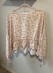 Flowery Blouse