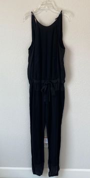 Young Fabulous & Broke Linen Blend Diego Jumpsuit Size Small   