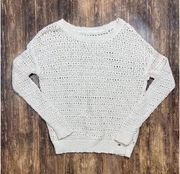American Eagle  Outfitters open knit sweater size SMALL