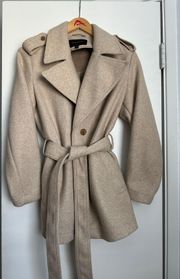 Beige Peacoat