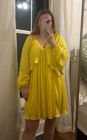 Flowy Yellow Dress 