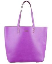 Rebecca Minkoff Dylan Tote Gold Studded Purple Leather Bag