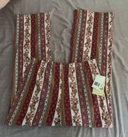 NWT Patterned Flowy Pants 