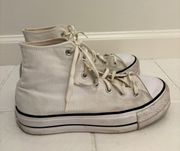 White Platform Sneakers