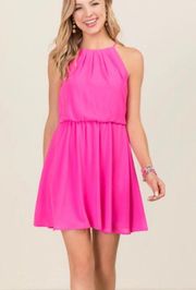 Lush Hot Pink Skater Dress XS