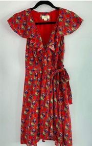 Maeve Floral Wrap Dress