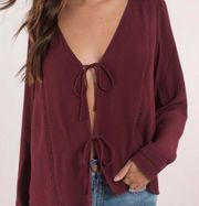 Dark Purple Top