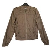 PacSun Volcom Frochickie 2 Zip Up Brown Jacket Size Medium