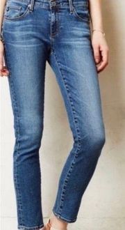 AG Jeans The Stevie Ankle Size 26 Slim Straight Denim