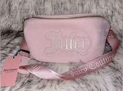 NEW JUICY COUTURE POWDER BLUSH UPGRADE U FANNY BAG