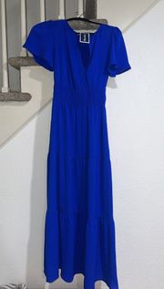 Blue Maxi Dress