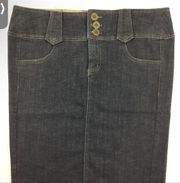 Boom Boom Jeans Dark Denim Skirt size small