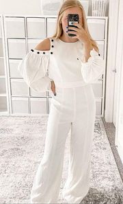 NEW ALEXIS Easton Jumpsuit in White