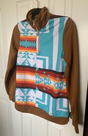 Aztec Print Long Sleeve