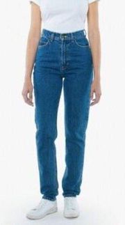 NWOT American apparel high waist jean medium wash 27 pregildan