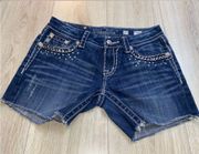 Miss me jeans cut off shorts denim