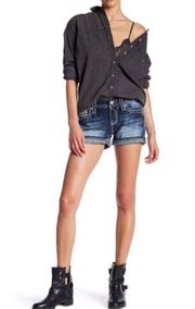 NWT Rock Revival Mid Rise Jean Shorts