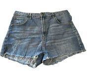 Wild Fable women's size 16 high rise mom shorts distressed