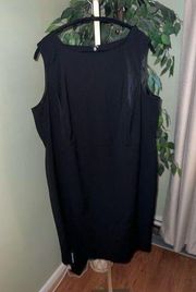 TABLOT NWT Little Black Dress, Sleeveless with Boatneck Size 18W