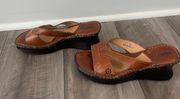 Born Leather Sandals size 7 