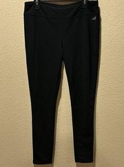 Black Mid Rise Legging