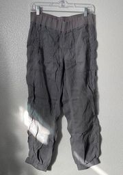Eileen Fisher S Gray Linen Blend Jogger Pants