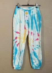 NWT Spiritual Gangster Perfect Terry Sweatpants Tie Dye XS