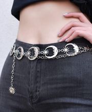 Celestial Moon & Stars Adjustable Belt