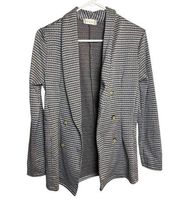 Altar'd State Jacket Blazer Brown Houndstooth Academia Professor Women XS