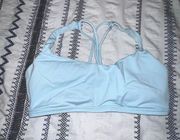 Lululemon Free to Be Sky Blue Sports Bra Size 8