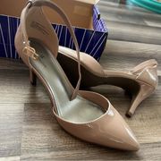 Worthington Women's Kasen Nude High Heel Shoes Size 9 New With Box