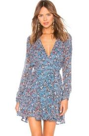 IRO Bustle Floral Wrap Dress