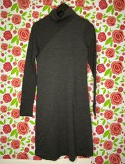 Patterned Tajello Knit Turtleneck sweater Long Sleeve Dress